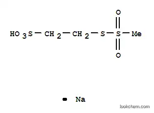 Molecular Structure of 184644-83-5 (Sodium (2-Sulfonatoethyl)methanethiosulfonate)