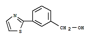 Benzenemethanol,3-(2-thiazolyl)- cas  184847-97-0
