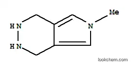 Molecular Structure of 186746-84-9 (1H-Pyrrolo[3,4-d]pyridazine,2,3,4,6-tetrahydro-6-methyl-(9CI))