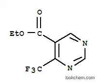 Molecular Structure of 187035-81-0 (ETHYL-4-TRIFLUOROMETHYL PYRIMIDINE-5-CARBOXYLATE)