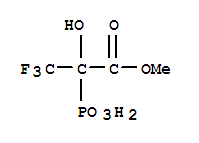 3,3,3-TRIFLUORO-2-HYDROXY-2-PHOSPHONOPROPIONIC ACID METHYL ESTER