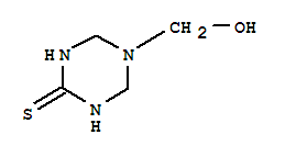 1,3,5-TRIAZINE-2(1H)-THIONE,TETRAHYDRO-5-(HYDROXYMETHYL)-CAS