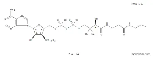 Molecular Structure of 188174-63-2 (ARACHIDONOYL COENZYME A (C20:4) LITHIUM SALT)