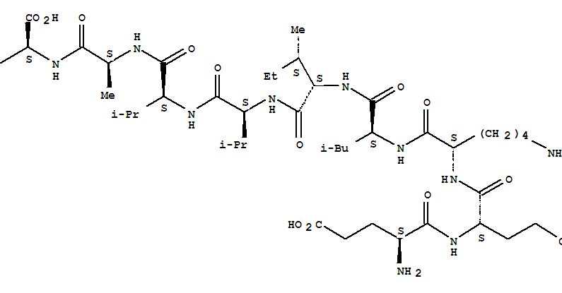 L-alpha-Glutamyl-L-alpha-glutamyl-L-lysyl-L-leucyl-L-isoleucyl-L-valyl-L-valyl-L-alanyl-L-phenylalanine