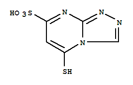 1,2,4-TRIAZOLO[4,3-A]PYRIMIDINE-7-SULFONIC ACID 5-MERCAPTO-CAS