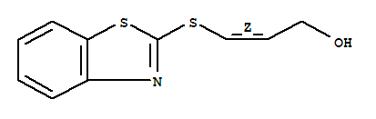 2-PROPEN-1-OL,3-(2-BENZOTHIAZOLYLTHIO)-,(Z)-