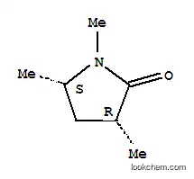 Molecular Structure of 189618-77-7 (2-Pyrrolidinone,1,3,5-trimethyl-,cis-(9CI))