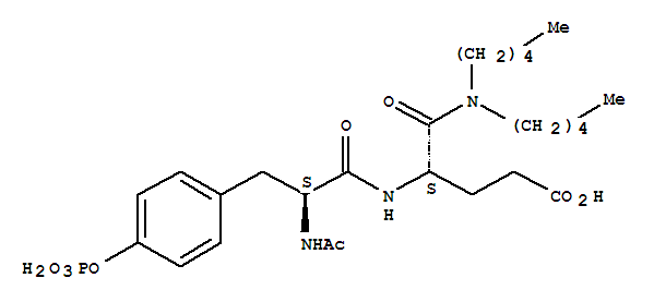 N-Acetyl-O-phosphono-Tyr-Glu DipentylaMide;N-Acetyl-O-phosphono-L-tyrosyl-N,N-dipentyl-L-α-glutaMine