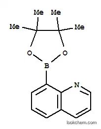 Molecular Structure of 190788-62-6 (QUINOLINE-8-BORONIC ACID, PINACOL ESTER)