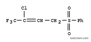 Molecular Structure of 191591-43-2 (3-CHLORO-4,4,4-TRIFLUORO-2-BUTENYL PHENYL SULPHONE)