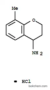 2H-1-Benzopyran-4-amine,3,4-dihydro-8-methyl-, hydrochloride (1:1)