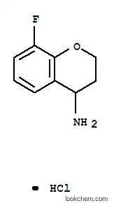 Molecular Structure of 191608-18-1 (8-FLUORO-CHROMAN-4-YLAMINE HYDROCHLORIDE)