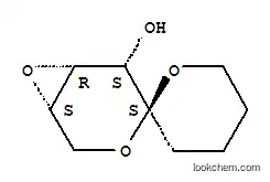 Molecular Structure of 191659-67-3 (Spiro3,7-dioxabicyclo4.1.0heptane-4,2-2Hpyran-5-ol, tetrahydro-, (1.alpha.,4.alpha.,5.beta.,6.alpha.)-)
