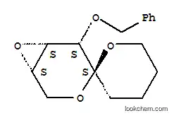 Molecular Structure of 191659-83-3 (Spiro3,7-dioxabicyclo4.1.0heptane-4,2-2Hpyran, tetrahydro-5-(phenylmethoxy)-, (1.alpha.,4.alpha.,5.beta.,6.alpha.)-)
