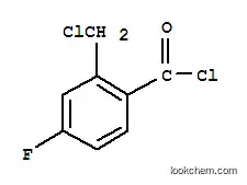 Molecular Structure of 191934-71-1 (Benzoyl chloride, 2-(chloromethyl)-4-fluoro- (9CI))
