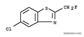 Molecular Structure of 193757-84-5 (Benzothiazole, 5-chloro-2-(fluoromethyl)- (9CI))
