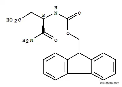 Molecular Structure of 200335-41-7 (FMOC-D-ASP-NH2)