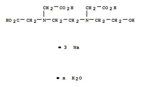 N-(2-Hydroxyethyl)ethylenediaminetriacetic acid trisodium salt hydrate