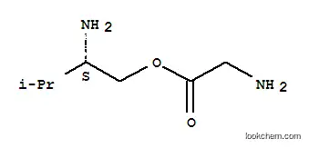 Molecular Structure of 210770-21-1 (Glycine, (2S)-2-amino-3-methylbutyl ester (9CI))