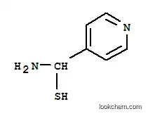 Molecular Structure of 210776-24-2 (4-Pyridinemethanethiol,alpha-amino-(9CI))