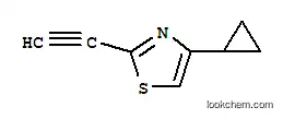 Molecular Structure of 211940-15-7 (Thiazole, 4-cyclopropyl-2-ethynyl- (9CI))