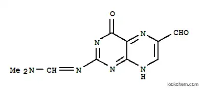 Molecular Structure of 213739-00-5 (Methanimidamide, N'-(6-formyl-3,4-dihydro-4-oxo-2-pteridinyl)-N,N-dimethyl-)