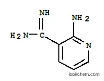 Molecular Structure of 214547-23-6 (3-Pyridinecarboximidamide,2-amino-(9CI))