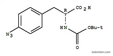 Molecular Structure of 214630-05-4 (BOC-P-AZIDO-D-PHE-OH)