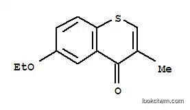 Molecular Structure of 215229-30-4 (4H-1-Benzothiopyran-4-one,6-ethoxy-3-methyl-(9CI))