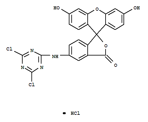 5-([4,6-Dichlorotriazin-2-yl]amino)fluorescein hydrochloride