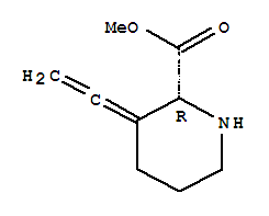 2-PIPERIDINECARBOXYLIC ACID 3-VINYLIDENE-,METHYL ESTER,(2R)-