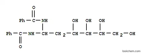 Molecular Structure of 21967-70-4 (arabino-Hexitol,1,1-bis(benzoylamino)-1,2-dideoxy- (9CI))