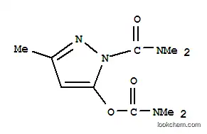 Molecular Structure of 22021-66-5 (dimethylcarbamic acid, ester with 5-hydroxy-N,N,3-trimethylpyrazole-1-carboxamide)