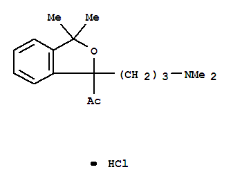 [4-(1-acetyl-3H-2-benzofuran-1-yl)-2-methylbutan-2-yl]-dimethylazaniumchloride
