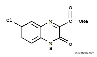 Molecular Structure of 221167-38-0 (METHYL 7-CHLORO-3-OXO-3,4-DIHYDROQUINOXALINE-2-CARBOXYLATE)