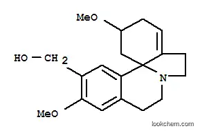 Molecular Structure of 22150-97-6 (Erythrinan-15-methanol,1,6-didehydro-3,16-dimethoxy-, (3b)- (9CI))
