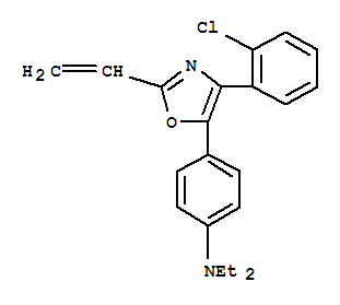 4-[4-(2-chlorophenyl)-2-ethenyl-1,3-oxazol-5-yl]-N,N-diethylaniline