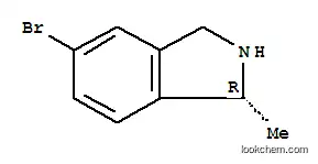 Molecular Structure of 223595-17-3 ((1R)-5-Bromo-2,3-dihydro-1-methyl-1H-isoindole)