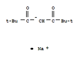 3,5-Heptanedione,2,2,6,6-tetramethyl-, ion(1-), sodium (1:1) cas  22466-43-9