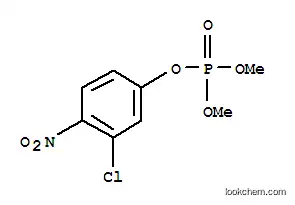 Molecular Structure of 2255-15-4 (Phosphoric acid dimethyl 3-chloro-4-nitrophenyl ester)