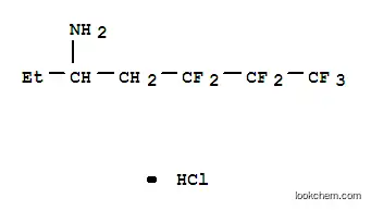 Molecular Structure of 2263-70-9 (5,5,6,6,7,7,7-heptafluoroheptan-3-amine)