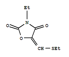 2,4-OXAZOLIDINEDIONE,3-ETHYL-5-[(ETHYLTHIO)METHYLENE]-