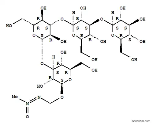 Molecular Structure of 2288-31-5 (b-D-Glucopyranoside,(methyl-ONN-azoxy)methyl O-b-D-glucopyranosyl-(1®3)-O-b-D-glucopyranosyl-(1®3)-O-b-D-glucopyranosyl-(1®3)- (9CI))