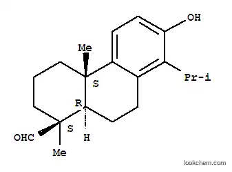 Molecular Structure of 2288-34-8 (1-Phenanthrenecarboxaldehyde,1,2,3,4,4a,9,10,10a-octahydro-7-hydroxy-1,4a-dimethyl-8-(1-methylethyl)-,(1S,4aS,10aR)-)