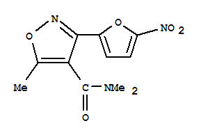 4-ISOXAZOLECARBOXAMIDE,3-(5-NITRO-2-FURYL)-N,N,5-TRIMETHYL-