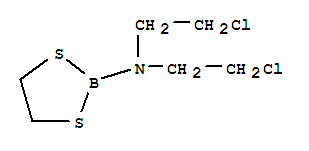 1,3,2-Dithiaborolan-2-amine,N,N-bis(2-chloroethyl)- cas  23068-59-9