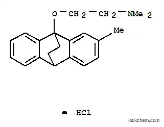 Molecular Structure of 23133-42-8 (N,N-dimethyl-2-[(2-methyl-9,10-ethanoanthracen-9(10H)-yl)oxy]ethanaminium chloride)