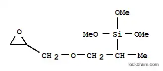 Molecular Structure of 233765-90-7 (Silane, trimethoxy1-methyl-2-(oxiranylmethoxy)ethyl-)