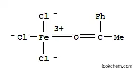 Molecular Structure of 23443-98-3 (Iron,trichloro(1-phenylethanone)-)