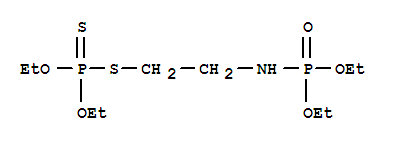 2-diethoxyphosphinothioylsulfanyl-N-diethoxyphosphorylethanamine